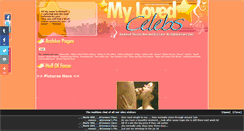Desktop Screenshot of mylovedcelebs.tv